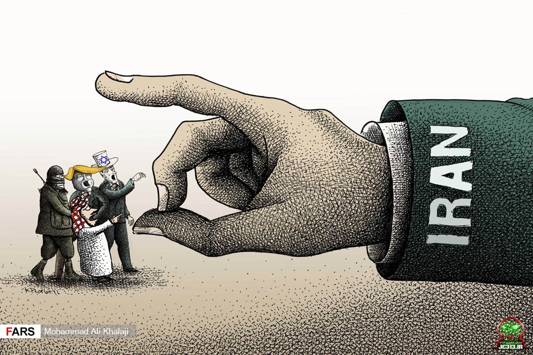 کاریکاتور / جهبه سازی غرب و عربستان مقابل ایران